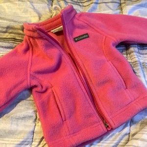 Pink Columbia fleece